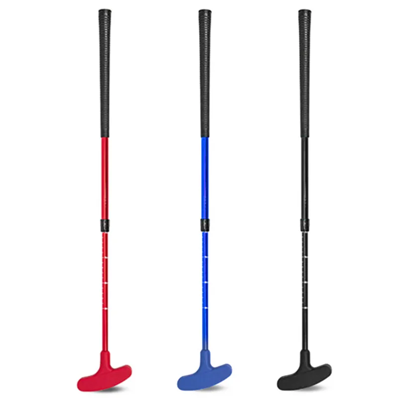 Golf Equipment Youtube - ไม้กอล์ฟมินิสำหรับคนถนัดซ้าย ทำจากอลูมิเนียมอัลลอยด์ พร้อมก้านปรับความยาวได้ สำหรับเล่นมินิกอล์ฟบนสนามพัตต์/เกมกลางแจ้ง/เกมในสวน