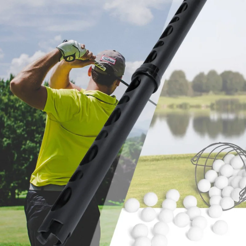 Golf Equipment Youtube - ท่อเก็บลูกกอล์ฟแบบถอดได้ อุปกรณ์กีฬา ท่อเก็บลูกกอล์ฟ รูวงรี ข้อต่อเกลียว