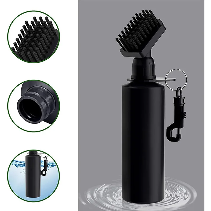 Golf Equipment Cheap - แปรงทำความสะอาดร่องไม้กอล์ฟพร้อมคลิปล็อค แปรงทำความสะอาดร่องไม้กอล์ฟ อุปกรณ์ทำความสะอาดไม้กอล์ฟ แปรงทำความสะอาดร่องไม้กอล์ฟแบบมีคลิปล็อค