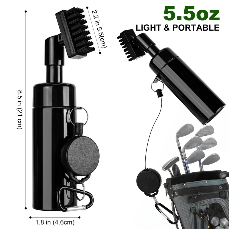 Golf Equipment Cheap - แปรงทำความสะอาดหัวไม้กอล์ฟสำหรับร่องรูปตัวยูและคลิปติดบัตรรูปตัววี