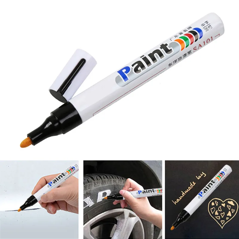 ปากกาเขียนยางรถยนต์กันน้ำ สีขา - Tee Height Marker บทวิจารณ์และราคา