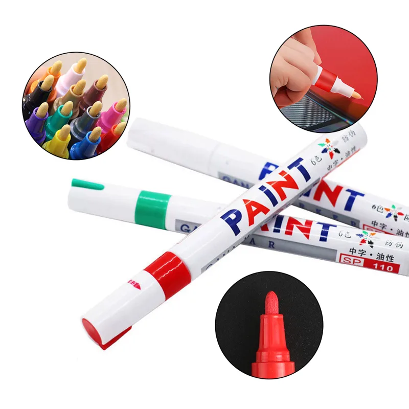 ปากกาเขียนยางรถยนต์กันน้ำ สีขา - Tee Height Marker บทวิจารณ์และราคา