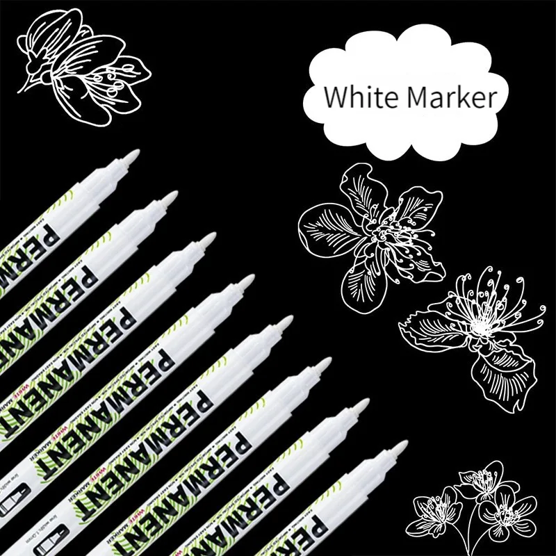 1/5/20 ชิ้นปากกามาร์กเกอร์สีขา - Tee Height Marker บทวิจารณ์และราคา