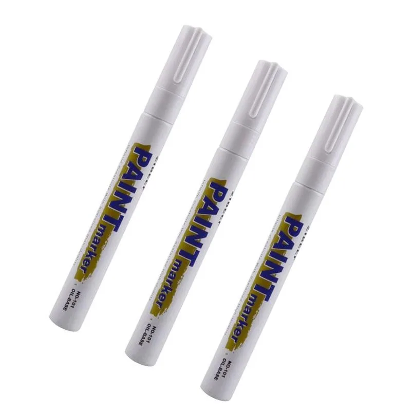 3ชิ้นสีขาวปากกาทาสีมาร์กเกอร์ก - Tee Height Marker บทวิจารณ์และราคา
