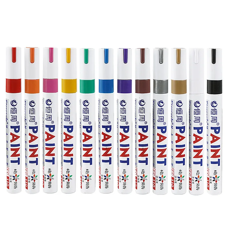 ปากกาเมจิกสีถาวร 1/3/6/12 สี ส - Tee Height Marker บทวิจารณ์และราคา