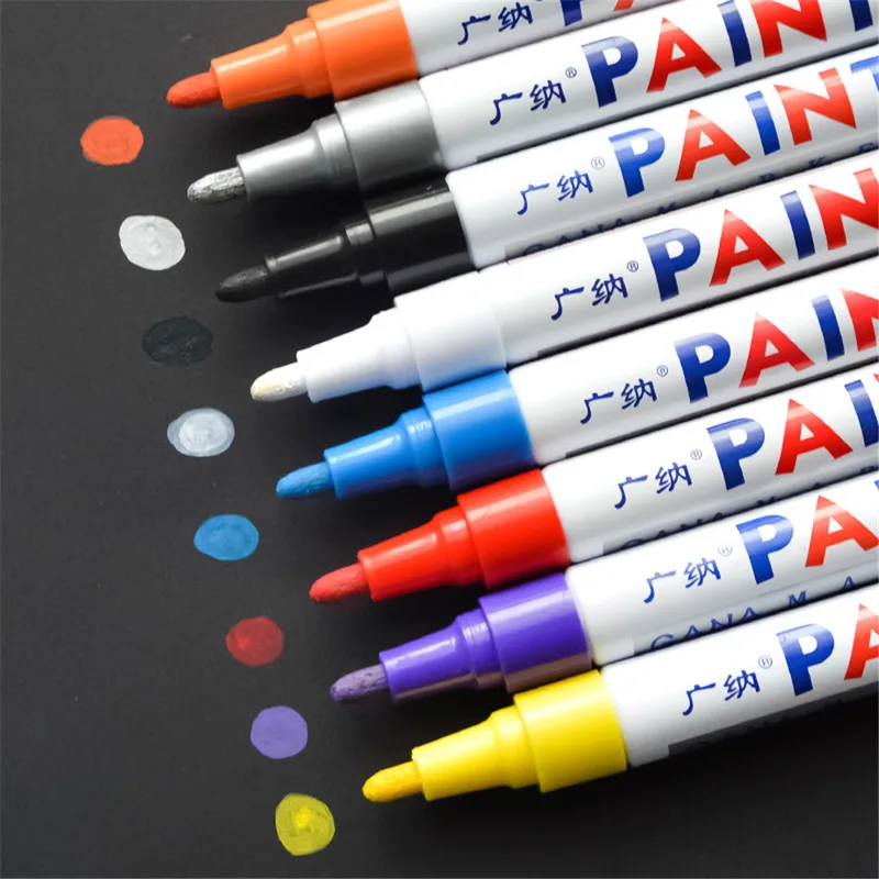 12สีกันน้ำถาวร Marker Car Touc - Tee Height Marker บทวิจารณ์และราคา