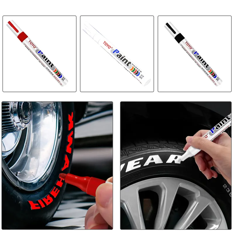 ปากกาสีกันน้ำสำหรับยางรถยนต์ ส - Tee Height Marker บทวิจารณ์และราคา