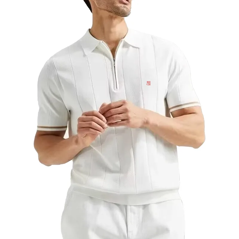 เสื้อโปโลแขนสั้นคอปกซิปครึ่งตั - Golf Equipment Cheap บทวิจารณ์และราคา