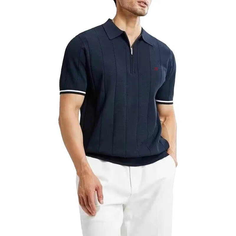 เสื้อโปโลแขนสั้นคอปกซิปครึ่งตั - Golf Equipment Cheap บทวิจารณ์และราคา