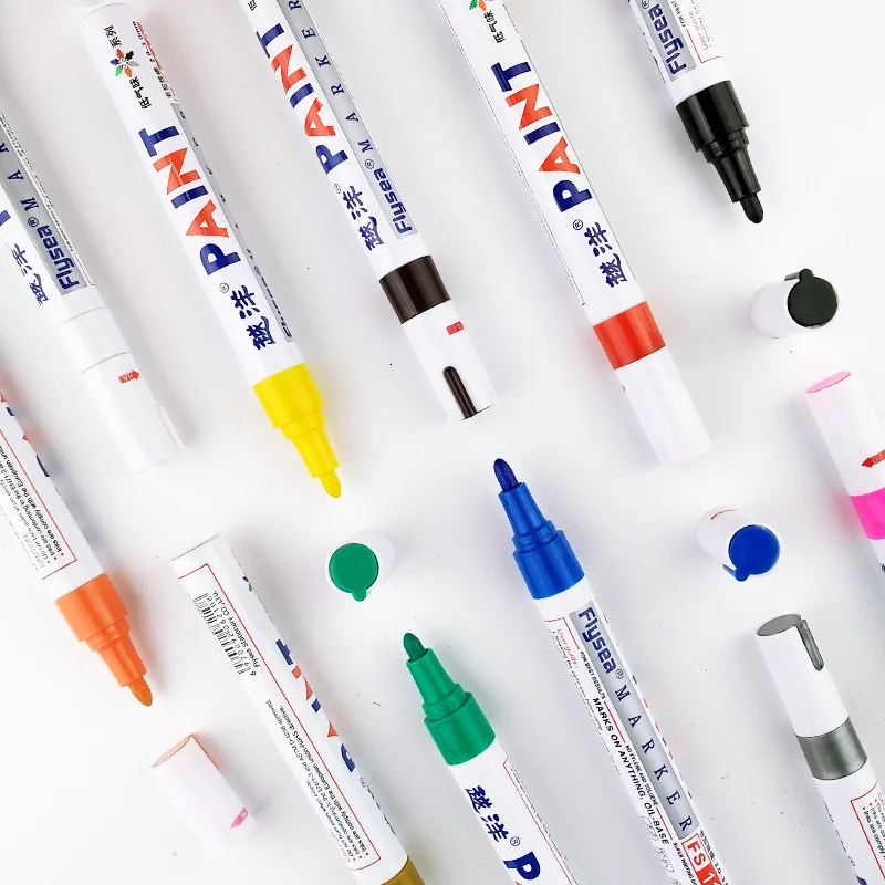 12 สีสีขาวยางกันน้ําถาวร MARKE - Tee Height Marker บทวิจารณ์และราคา
