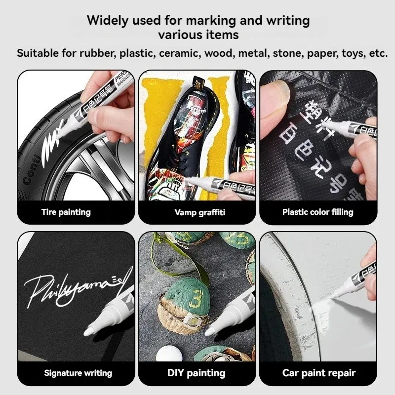 1/3/5pcs สีขาว MARKER ปากกาสีย - Tee Height Marker บทวิจารณ์และราคา